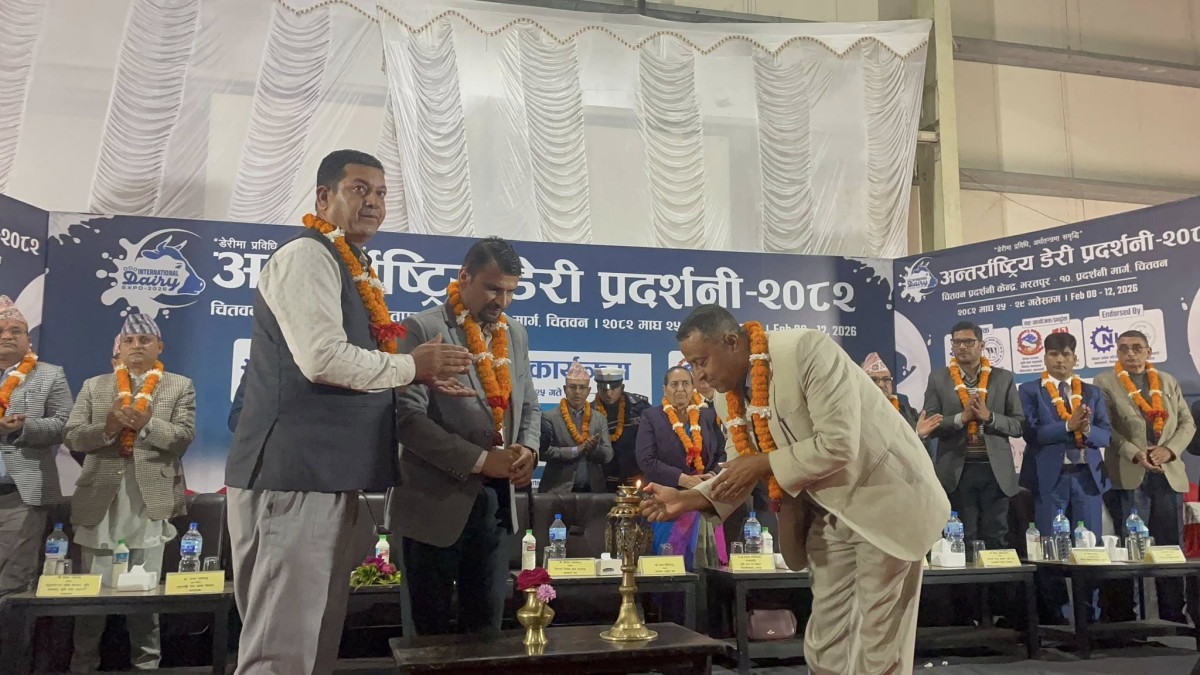 अन्तरराष्ट्रिय ‘डेरी एक्स्पो’ आजदेखि चितवनमा सुरु