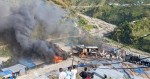 बाजुराको बाम्का बजारमा भीषण आगलागी, ४० भन्दा बढी पसल जलेर नष्ट