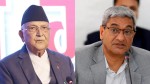 केपी ओली र रमेश लेखकविरूद्ध प्रहरीमा जाहेरी