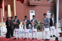 नवनियुक्त मन्त्रीहरुले पदबहालीपछि के भने ? के गरे पहिलो निर्णय ?