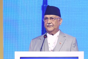 सगरमाथा संवाद काठमाडौंमा सुरु, सीमापार सहकार्य मजबूत पार्न प्रधानमन्त्रीको आग्रह [पूर्ण पाठसहित]