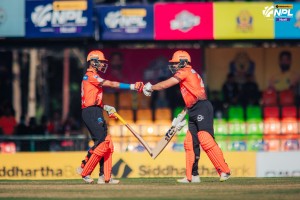 एनपीएल : बोपाराको अर्धशतक मद्दतमा चितवन राइनोज विजयी