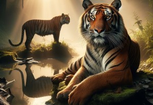 चितवन राष्ट्रिय निकुञ्जमा बाघ गणना सुरु