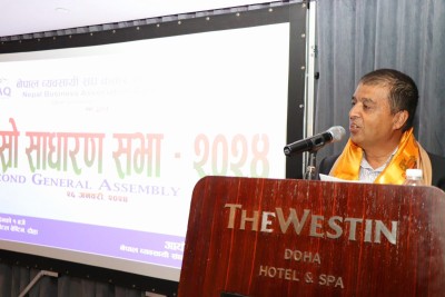 नेपालमा लगानी गर्न गैरआवासीय नेपालीलाई महासङ्घका अध्यक्ष ढकालको आग्रह