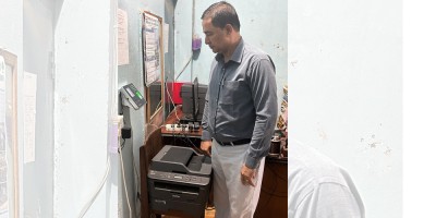 चितवन कांग्रेस नेताहरुका लागि विद्युतीय हाजिरीको व्यवस्था