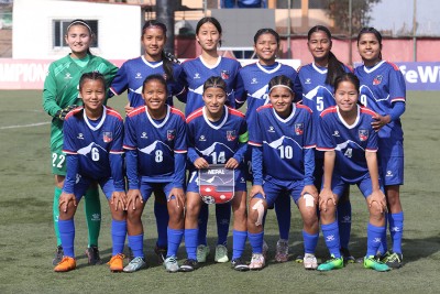 साफ यु–१६ महिला च्याम्पियनसिप : नेपाल प्रतियोगिताबाट बाहिरियो