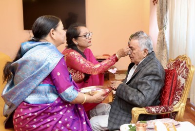 तिहारको मुख्य दिनः लगाइयो भाइटीका, सकियो तिहार