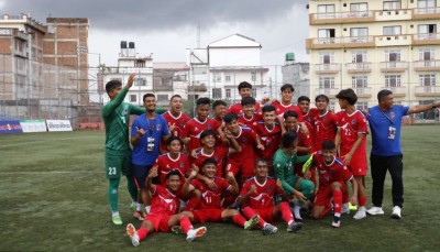 नेपाल साफ यु-२० च्याम्पियनसिपको फाइनलमा