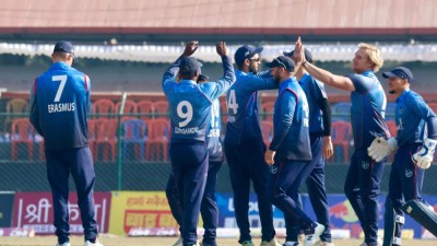 आईसीसी विश्वकप क्रिकेट लिग टु  : नेपाल नामिबियासँग पराजित