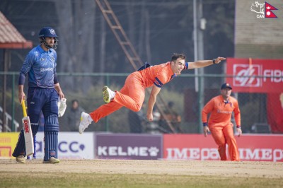 नेदरल्याण्ड्ससँग नामिबिया ७ विकेटले पराजित