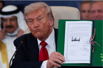 गाजा शान्ति योजनाको घोषणापत्रमा हस्ताक्षर