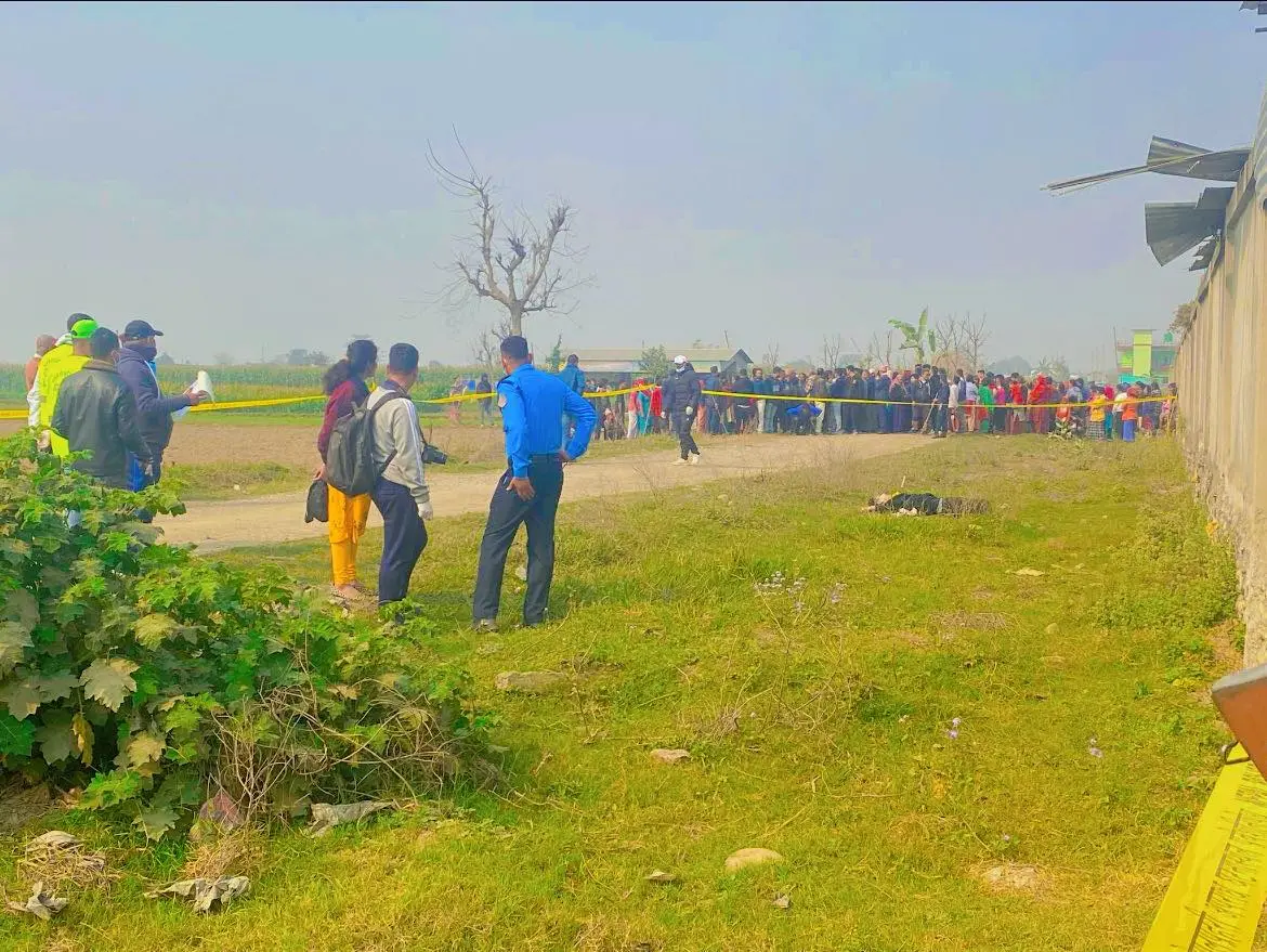 चितवनको खैरहनी नगरपालिकामा घाँटीमा चक्कु रोपेर युवाको हत्या