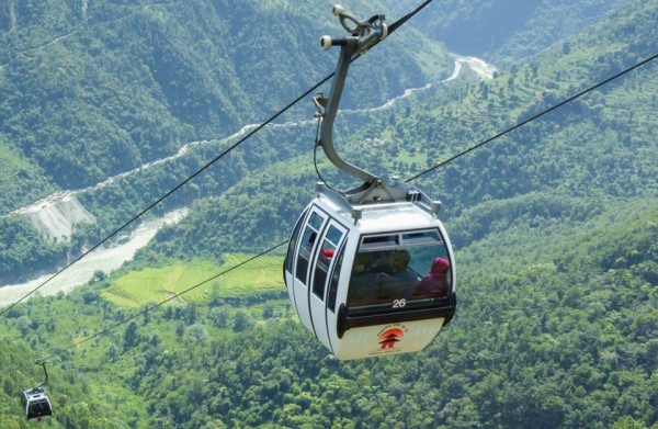 मनकामना केबलकार असोज २९ देखि ३ दिन बन्द हुने