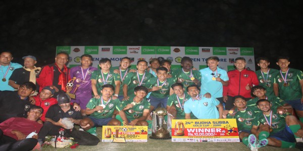 बुढासुब्बा गोल्डकप : चौध वर्षपछि एनआरटीले जित्यो उपाधि