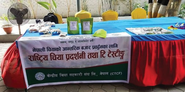 नारायणी किनारमा चिया प्रदर्शनी गरिने