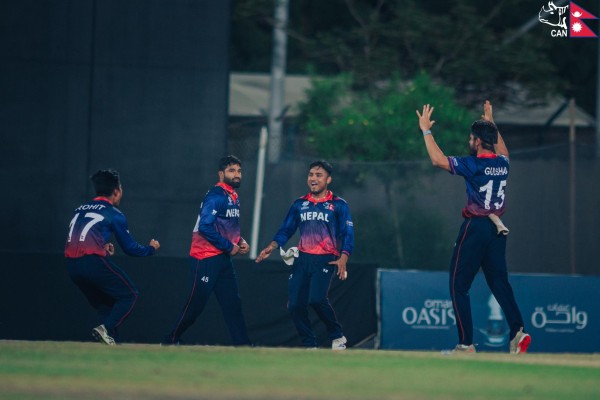 टी–२० विश्वकप छनोट : जापानलाई हराउँदै नेपाल सुपर सिक्समा, २ अंक बटुल्यो