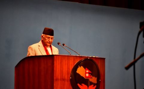 संसद्‍मा प्रधानमन्त्रीको सम्बोधन : ९० दिनभित्र अध्यादेश संसद्‍बाट पारित नभए विकल्प खोज्ने चेतावनी