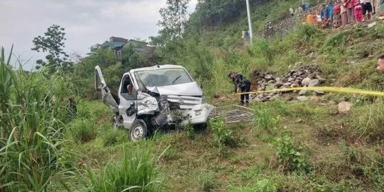 पोखरामा माइक्रोबस दुर्घटना हुँदा ३ जनाको मृत्यु