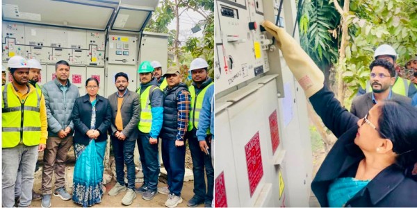 भरतपुरमा भूमिगत विद्युतीकरणको परीक्षण सुरु