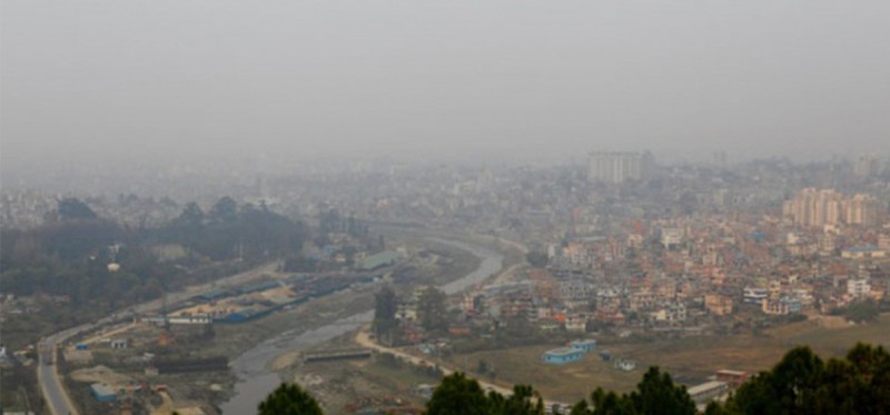 काठमाडौँ उपत्यकामा तापक्रम २.५ डिग्रीमा झर्‍यो