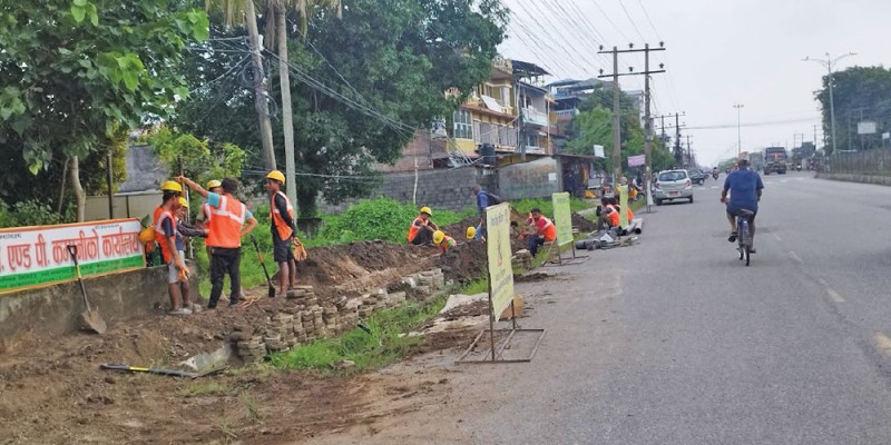 भूमिगत विद्युतीकरणको काम ८० प्रतिशत सम्पन्न