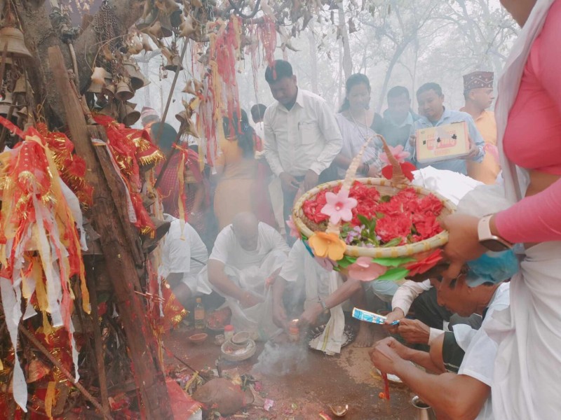 विक्रम बाबा पूजा एवं मेलाको औपचारिक शुभारम्भ, पूजा गर्न साँझ ६ बजेसम्मको समय निर्धारण