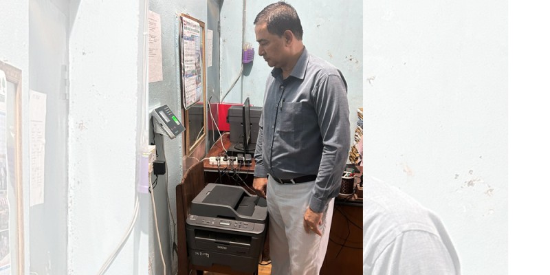 चितवन कांग्रेस नेताहरुका लागि विद्युतीय हाजिरीको व्यवस्था