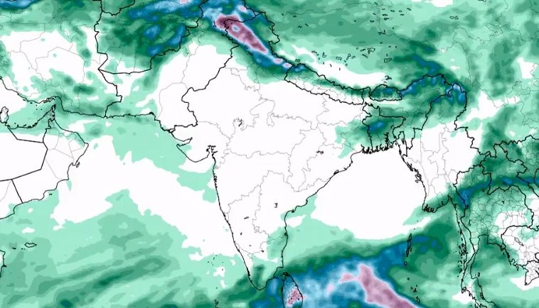 नेपालमा  हिउँदे वर्षा मंगलबारदेखि