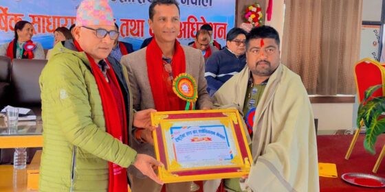 रेवान सौराहाले गर्‍यो चितवनका २ पत्रकारसहित ६ जनालाई सम्मान
