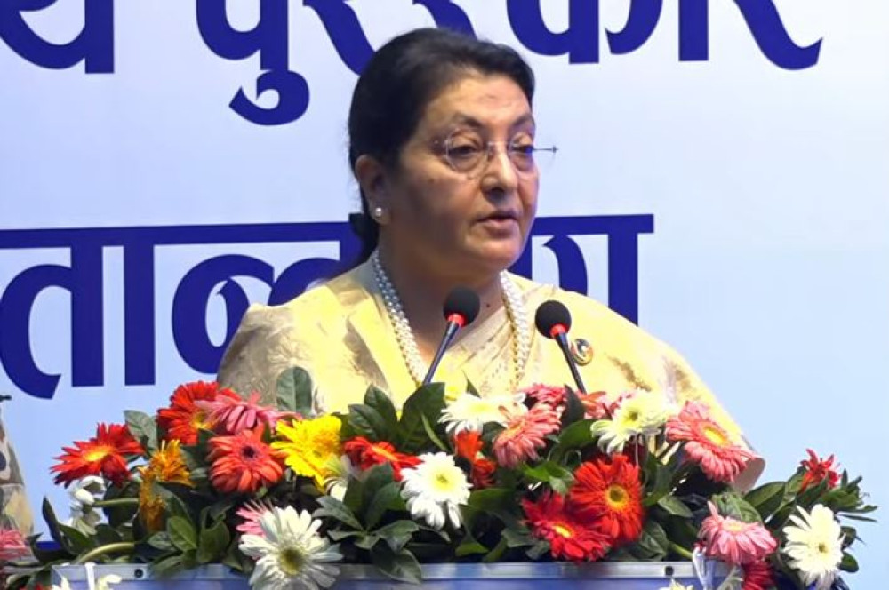 सरकारी सबै सुविधा त्यागका लागि गृह मन्त्रालयमा पूर्वराष्ट्रपतिको पत्र