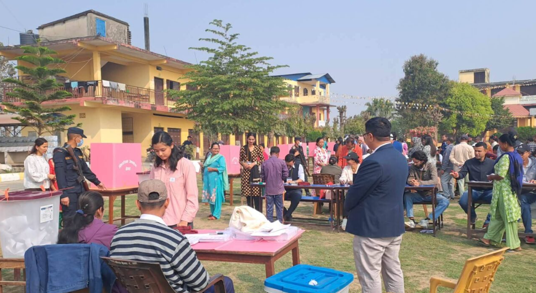 चितवनमा ६४ प्रतिशत मत खस्यो