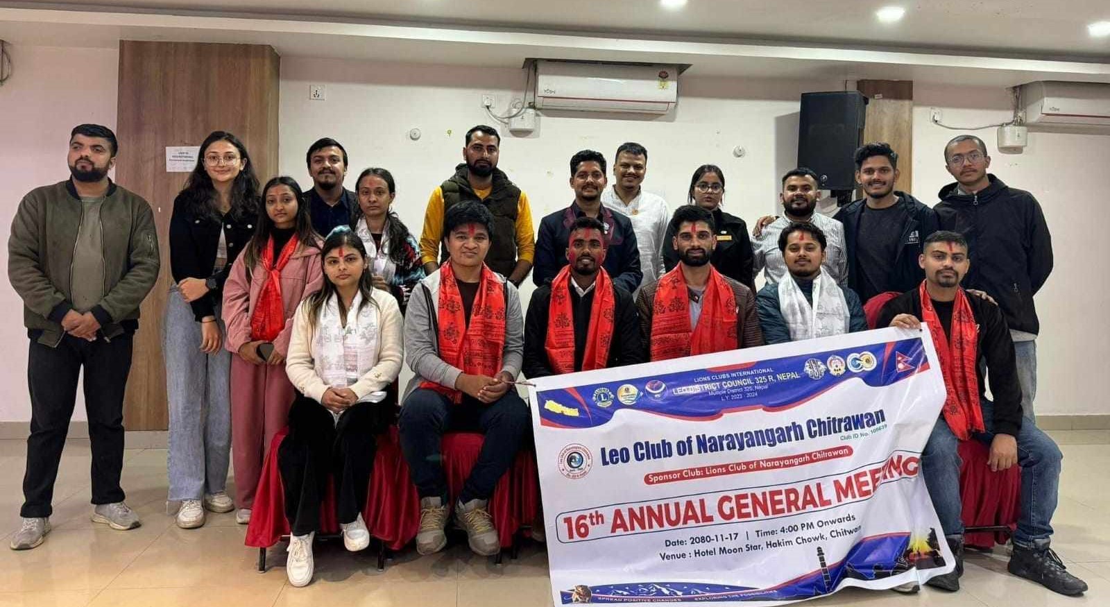 लियो क्लब अफ नारायणगढ चित्रवनको नेतृत्वमा शाह