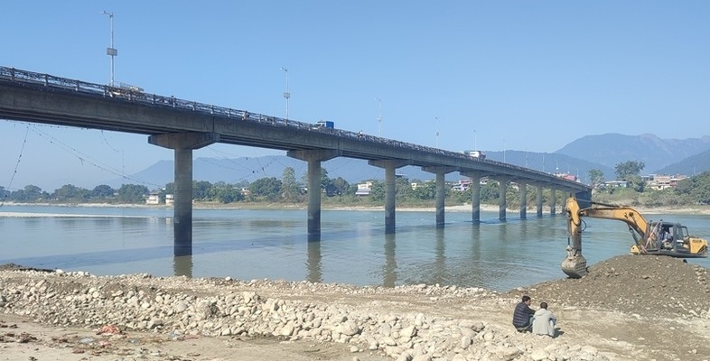 नारायणगढ–गैँडाकोट जोड्ने आइकोनिक पुल निर्माण सुरु